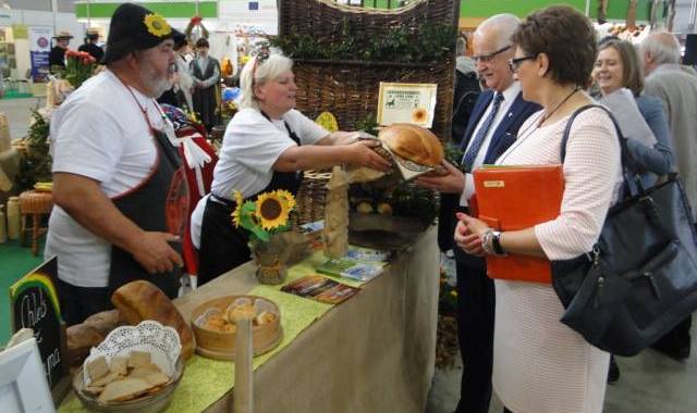 Na stoisku LGD nie mogło zabraknąć chleba